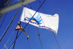 Flagge Segelwolf.com