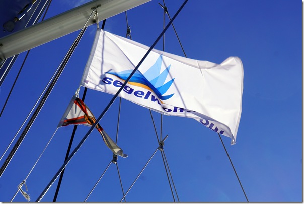 Die Flagge von Segelwolf.com
